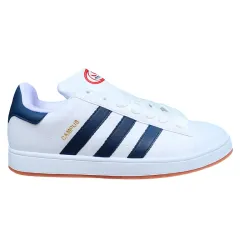 Tenis Adidas Campus blancos con detalles negros