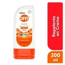 Repelente contra mosquitos Off Family en Crema (200 ml)