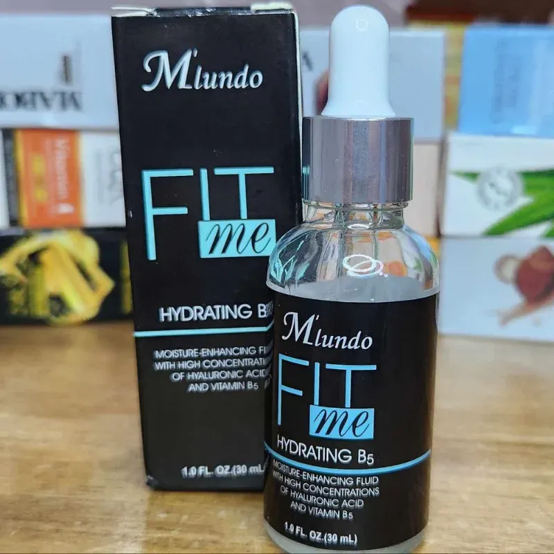 Serum de ácido hialurónico y vitamina B5. Formato de 30 ml