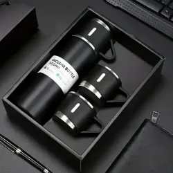 Set de termo y tres tazas