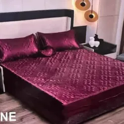 Sobrecama camera (Rojo vino)