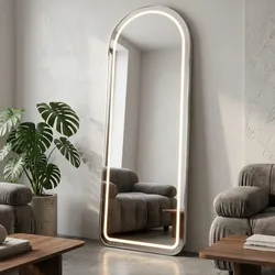 Espejo moderno con 3 tonos de luz