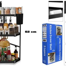 Organizador de cocina de 3 niveles