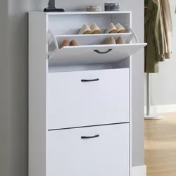 Zapatera moderna para 18 pares