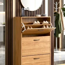 Zapateras modernas para 18 pares de zapatos