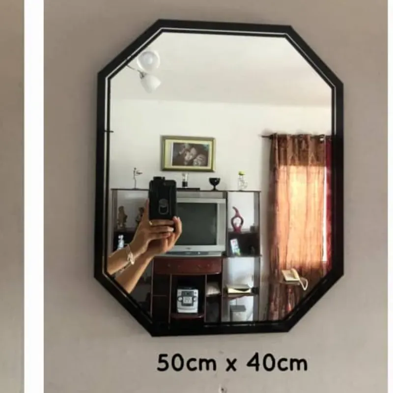 Espejo hexagonal de 50cmx40cm