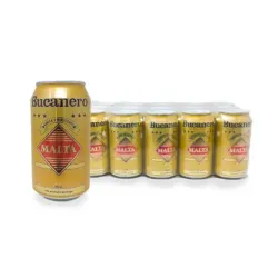 Malta bucanero 330ml 6 unidades