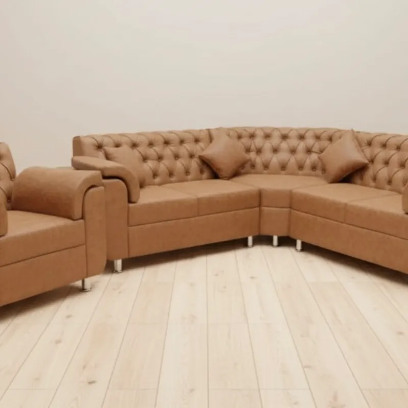 Juego de sala de 6.5 plazas esquinero.