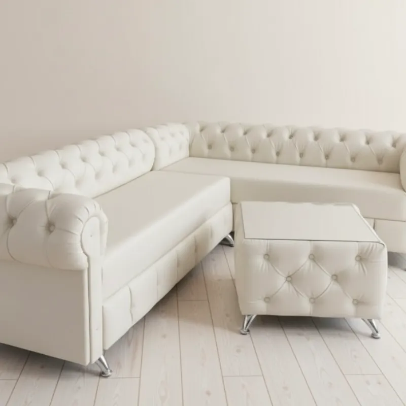 Juego de sala esquinero 6 plazas