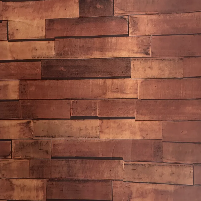 1M x 45CM-Papel tapiz Tablas de Madera