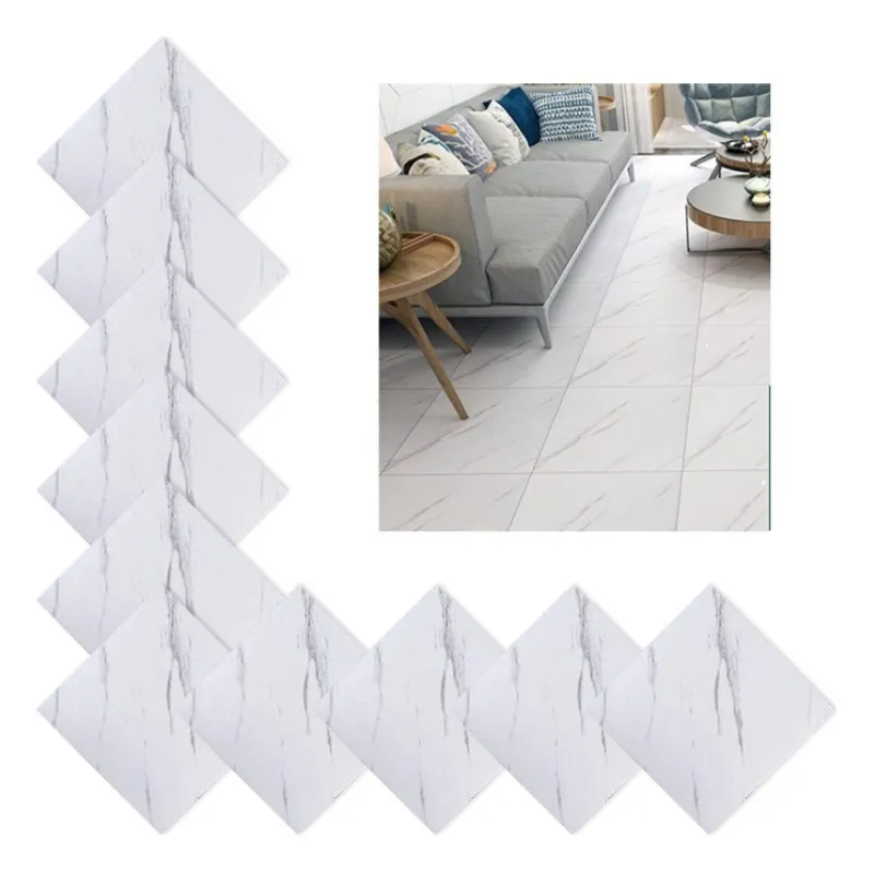 Piezas PVC Mármol Blanco  