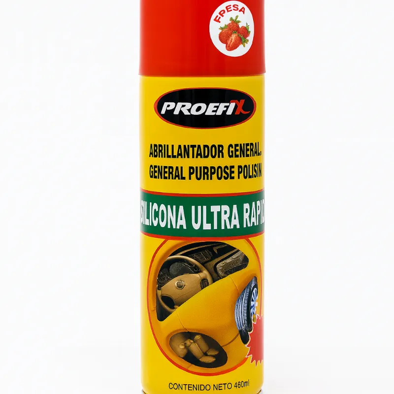 ABRILLANTADOR – SILICONA ULTRA RÁPIDA (AROMA FRESA)