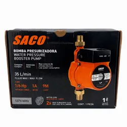 BOMBA PRESURIZADORA 1/6 HP
