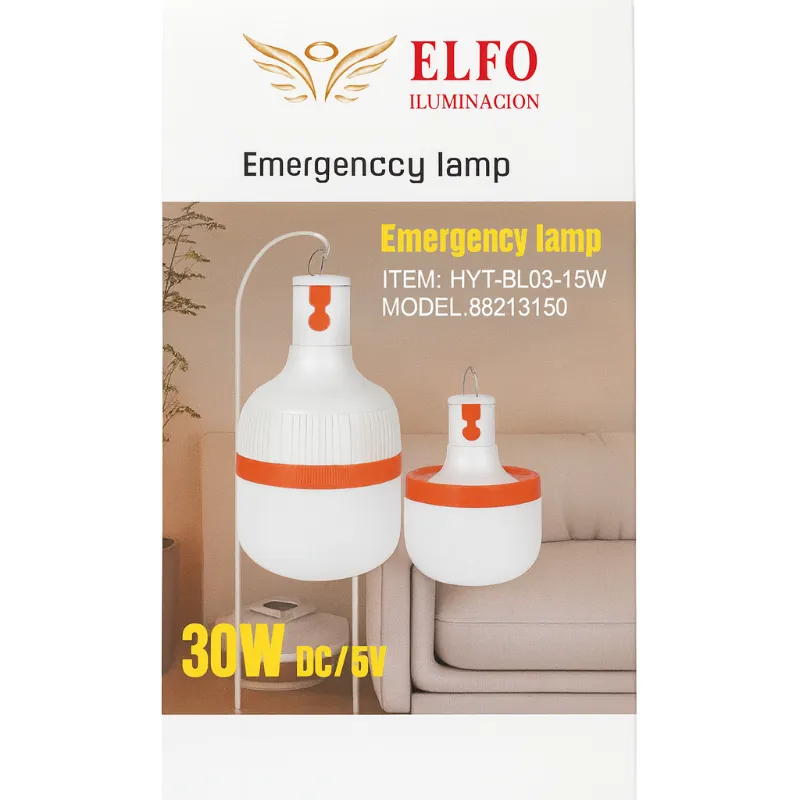 LÁMPARA DE EMERGENCIA ELFO – 30W (DC 5V)