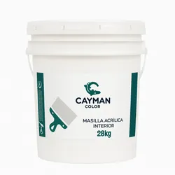 MASILLA ACRÍLICA INTERIOR CAYMAN COLOR – 28 KG