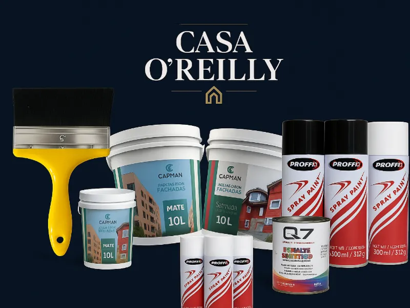 Pinturas, Sprays y Accesorios para Pintar 