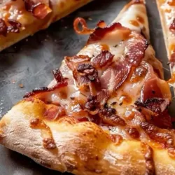 Pizza de Bacon