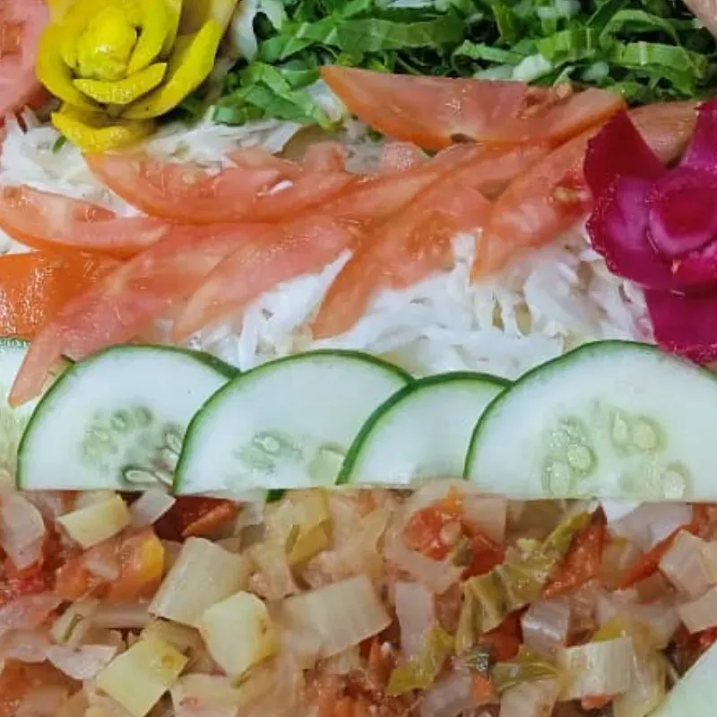 Ensalada de vegetales 