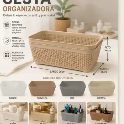 Cesta organizadora