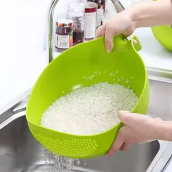 Escurridor de arroz forma ganzo