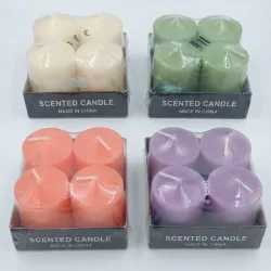 Estuche de 4 velas