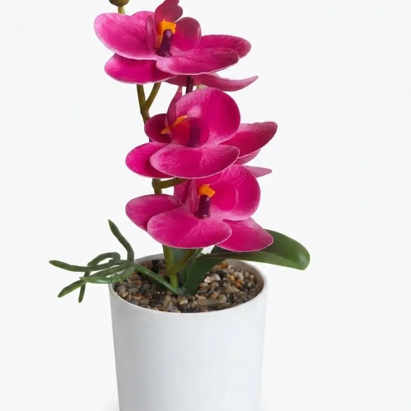 Flor artificial redonda