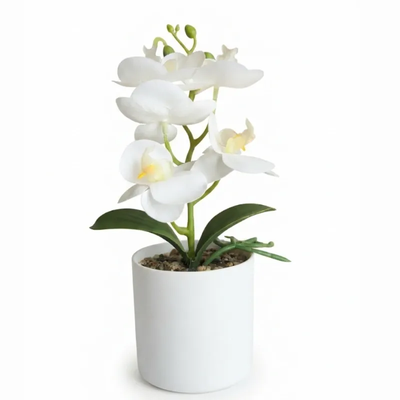 Flor artificial redonda