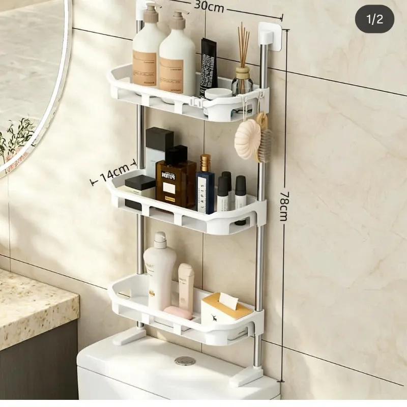Organizador de baño de 3 pisos