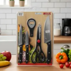 Set de cuchillo con tabla