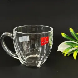 Set de tazas de cristal