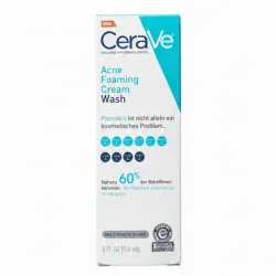 Crema Exfoliante Acne Foaming Cream Wash CeraVe
