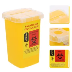 Estuche desechable para cuchillas de afeitar