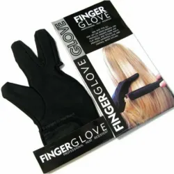 Guante térmico protector "Finger Glove") para el cabello
