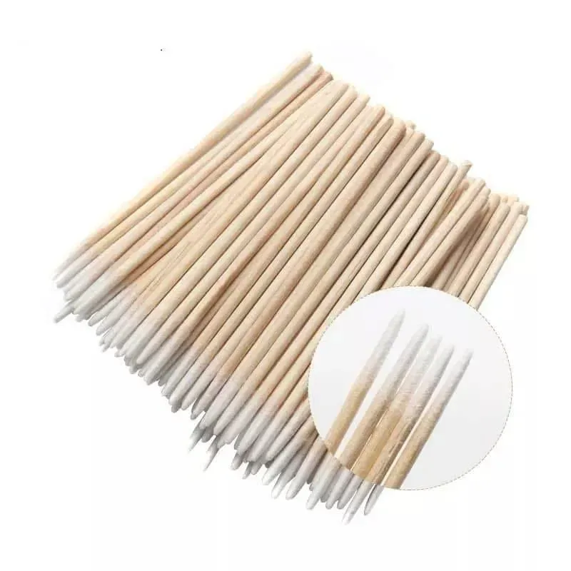 Hisopos de Madera y algodon 