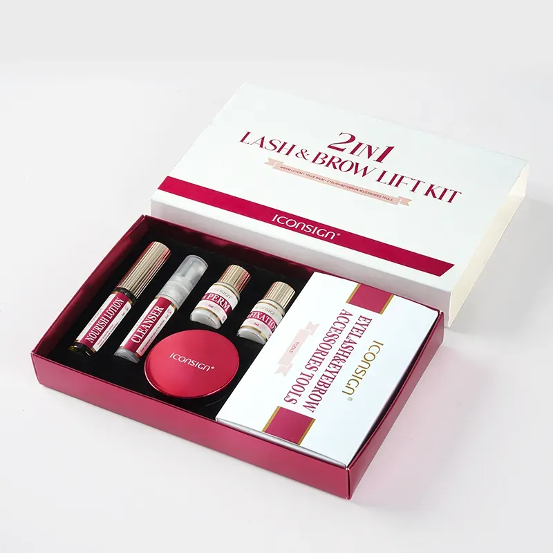 Kit 2 en 1 Iconsign Lifhting de pestañas / Laminado de Cejas 