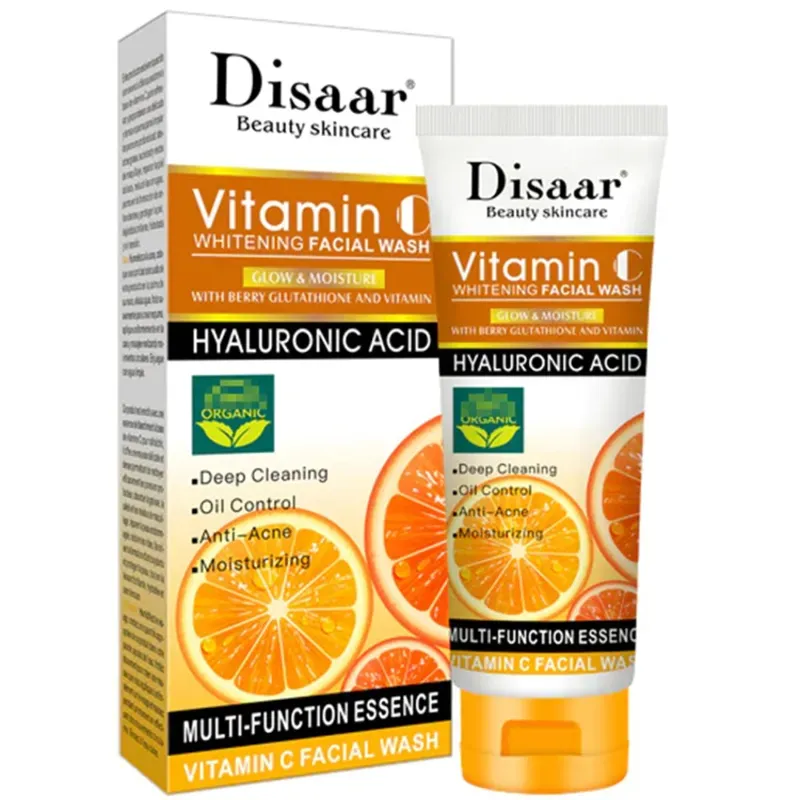 Limpiador Facial Vit C y Ácido Hyaluronico DISAAR 