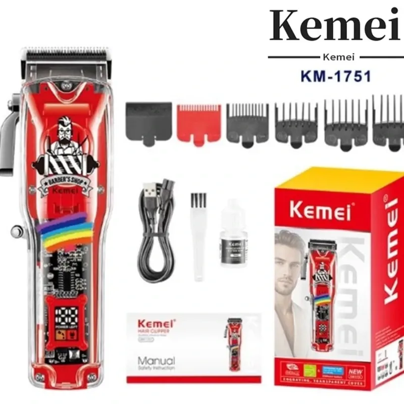 Maquina Kemei KM-1751 INHALAMBRICO