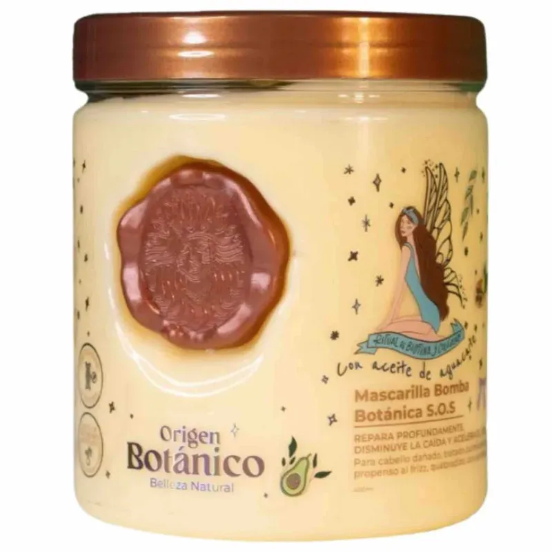 Mascarilla Bomba capilar ritual Botánico x400ml.