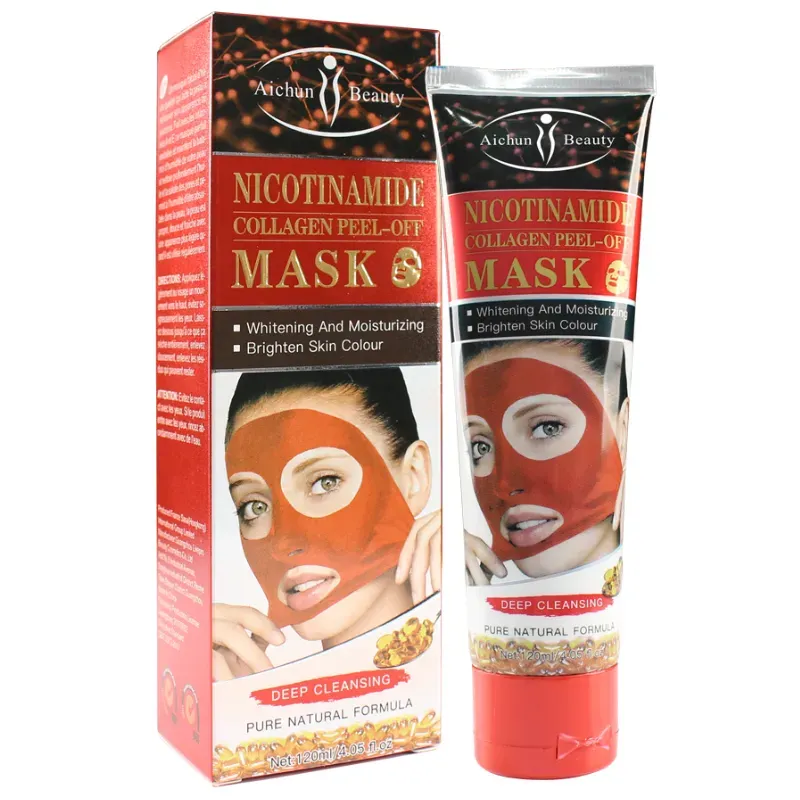 Mascarilla Facial Peel Off (Nicotinamide / Colageno) Aichun Beauty 