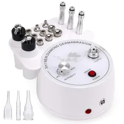 Microdermabrasion 3 en 1 con Punta de Diamante