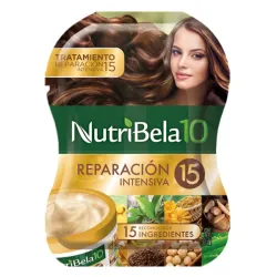 Mqscarilla Capilar Reparación Intensiva Nutribela 15
