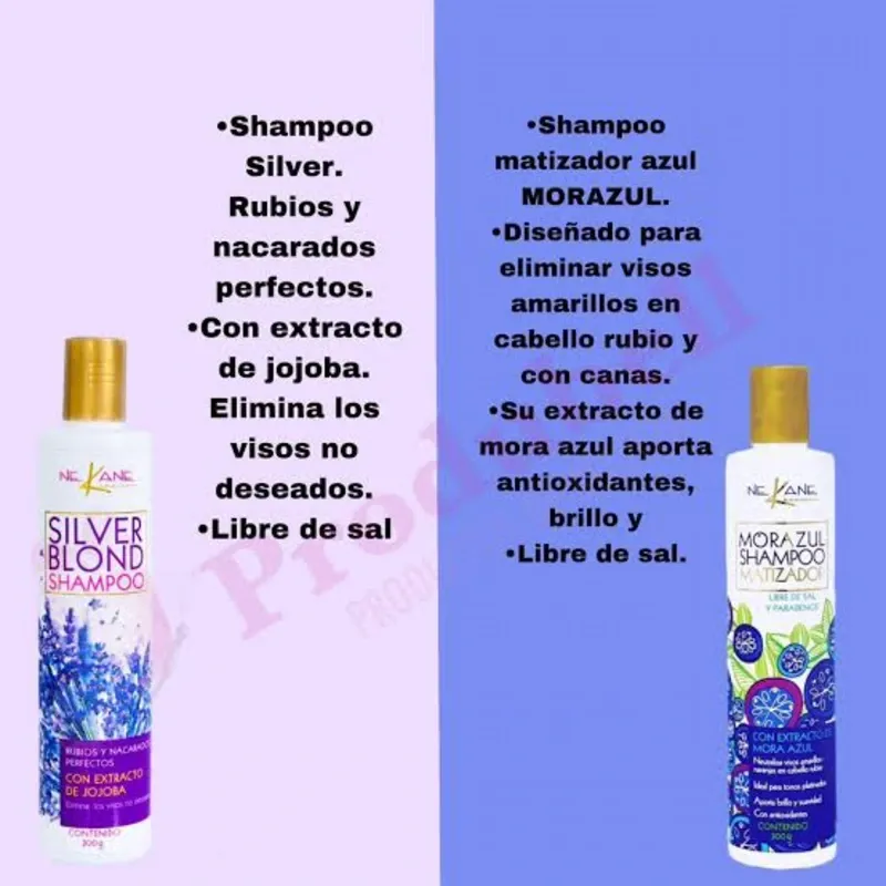 Shampoo Matizador NEVANED SILVER BLOND