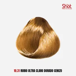 Tinte Shot 10.31 RUBIO ULTRA CLARO DORADO CENIZO