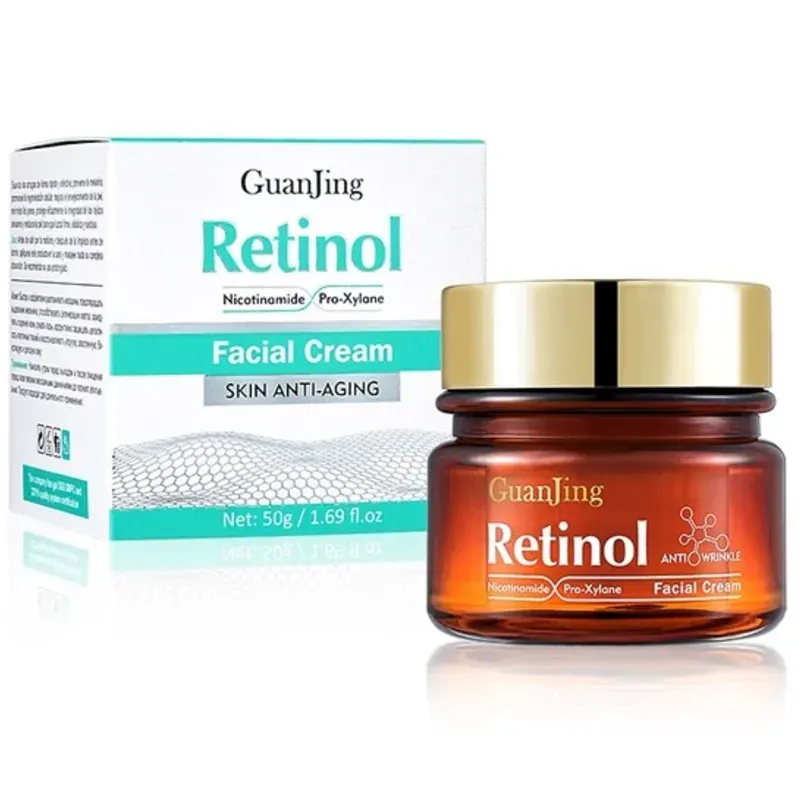 Crema facial de Retinol, Nicotinamide y Pro-xylane GUANJING 