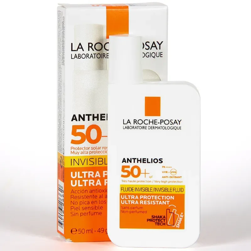 Protector Solar Anthelios SPF+50 Fluido Invisible La Roche Posay 