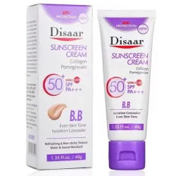 Protector solar BB cream 50spf PA+++ UVA + UVB DISAAR 