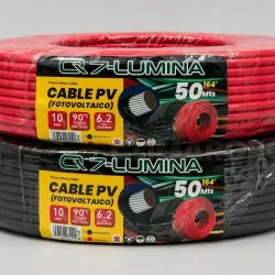 CABLE PV FOTOVOLTAICOS Q7-LUMINA DE CALIBRE 10 AWG