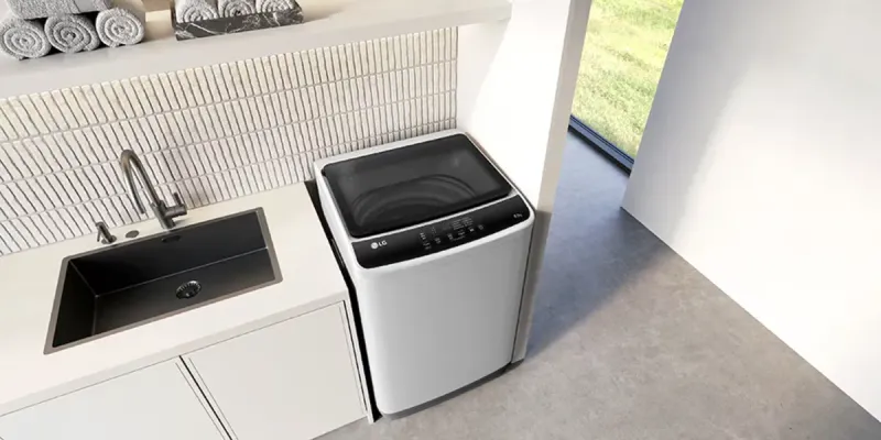 LAVADORA AUTOMÁTICA DE LG 9 KG