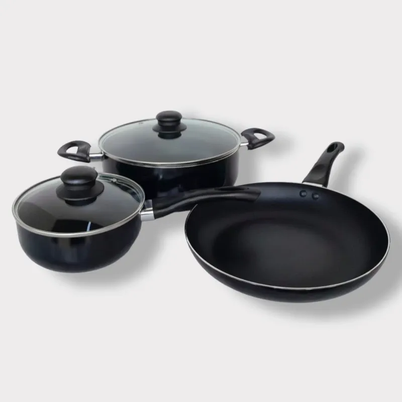 SET DE CAZUELAS Y SARTÉN DE INDUCCIÓN MILEXUS