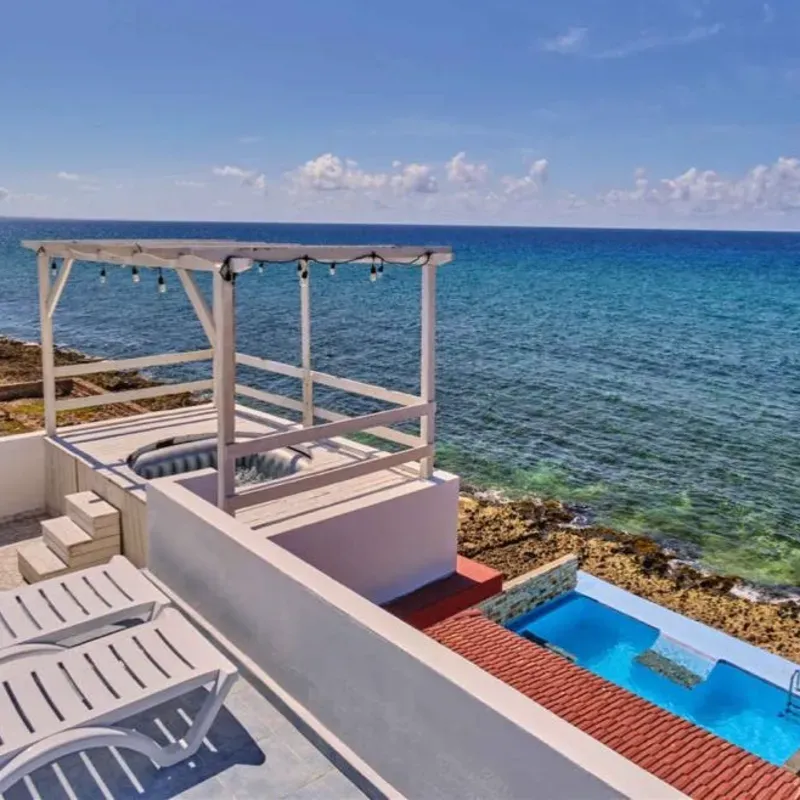 Isel, Santa Fe vista al mar